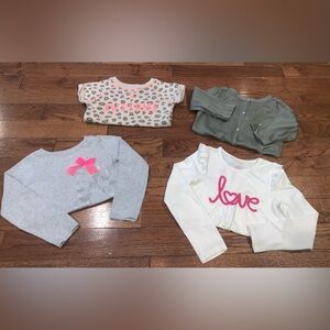 Girls 6T Balletcore Clothing Lot | Carter’s | 4 Pc